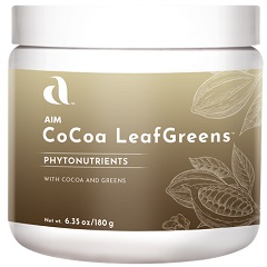 AIM Cocoa LeafGreens &mdash; sold online in South Africa by Total Health